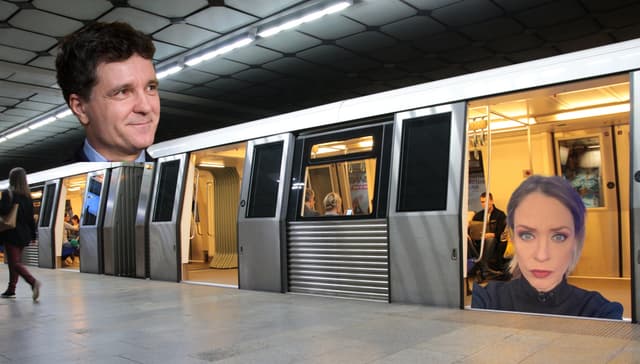 O privire de pe Magistrala Pipera, metroul corporatiștilor, într-o dimineață ploioasă
