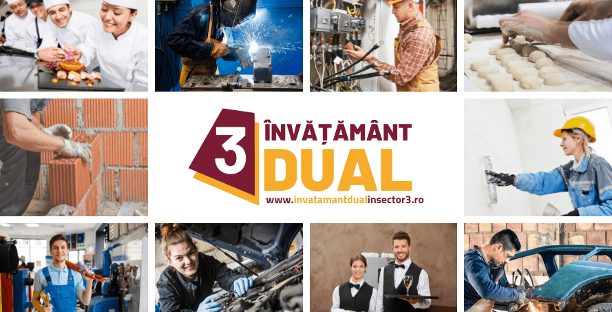 Descoperă învățământul dual la Târgul Educațional O carieră de succes, organizat de Primăria Sectorului 3 pentru elevii de gimnaziu!