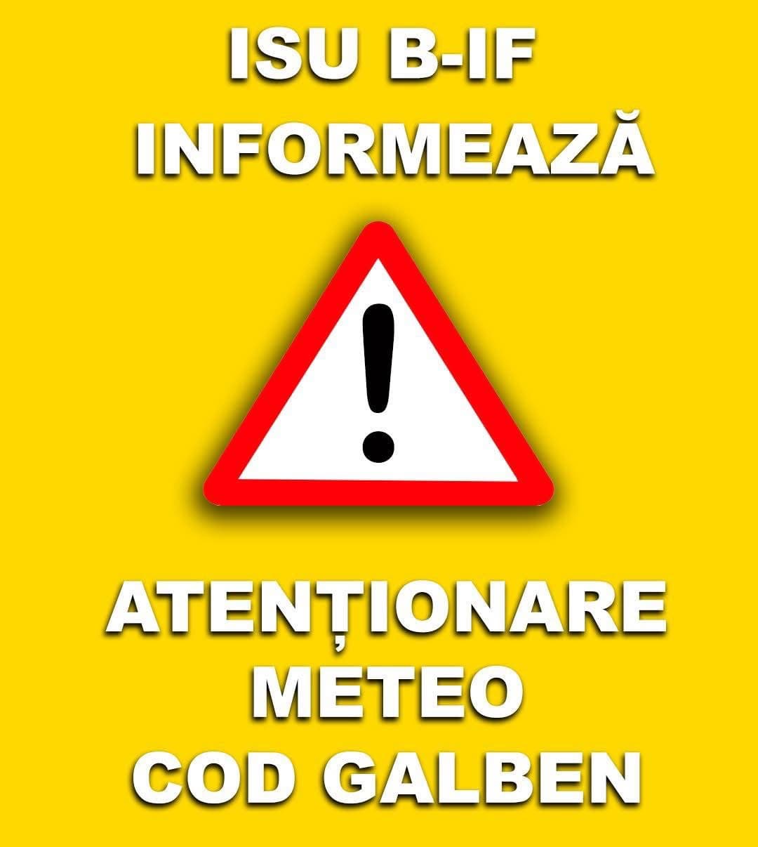  Caniculă intensă cu Cod Galben în București și Ilfov, 06–08 iunie 2025 - Disconfort termic accentuat!