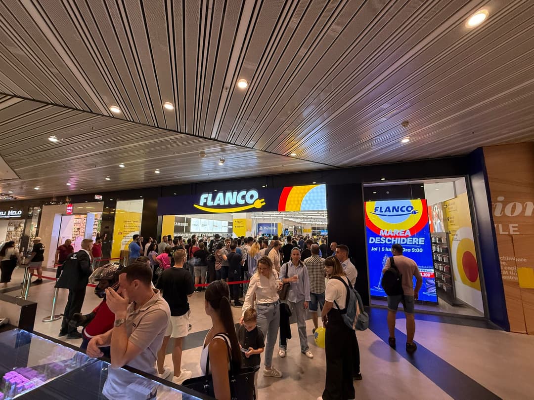 Flanco inaugurează al 13-lea magazin din București la Promenada Mall, extinzându-și prezența în zonele cu trafic intens.