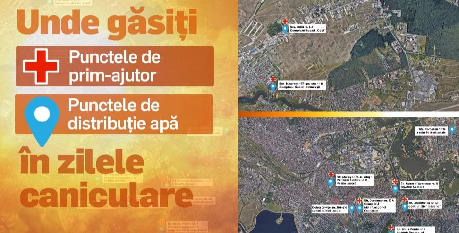 Răcorire și Hidratare în Zilele de Caniculă la București