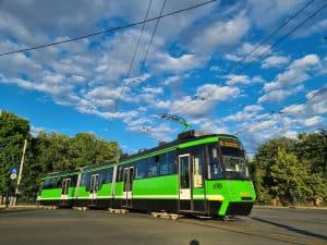 Program prelungit pentru tramvaiele din București cu ocazia meciului Rapid – CFR Cluj de pe stadionul Giulești, luni, 19 mai