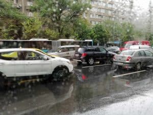  Intervenții urgente în timpul Codului Portocaliu de precipitații în Capitală!