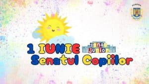  Flashmob organizat de Asociația Colorăm Zâmbete și UNICEF pe 1 iunie