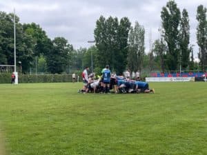  Victorie Clară cu 43-0 împotriva U Cluj și Calificare în Play-off-ul Ligii de Rugby Kaufland