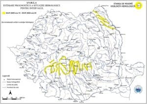 Risc Major de Inundații Locale în 10 Județe - Avertizare Națională pentru Astăzi!
