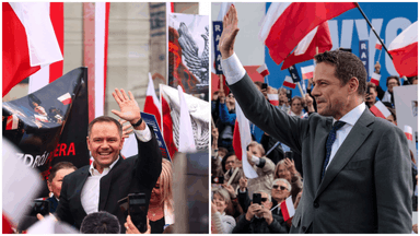 Alegeri prezidențiale în Polonia. Reuters: Viziunile pro-UE și MAGA se ciocnesc în turul 2 de duminică