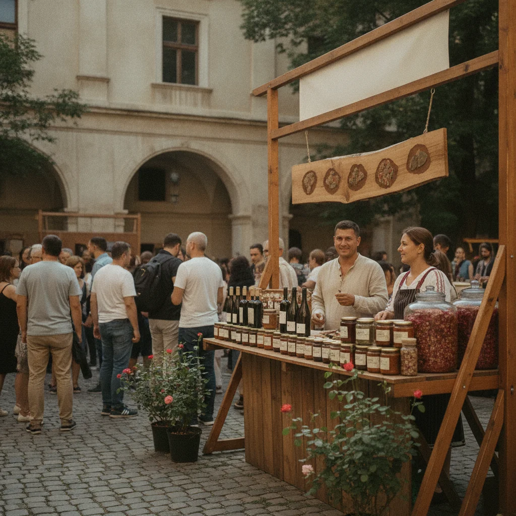 Artisan Food Market, la Biblioteca Națională: zacuscă din sturion, vin biodinamic și Muzeul Sarmalelor