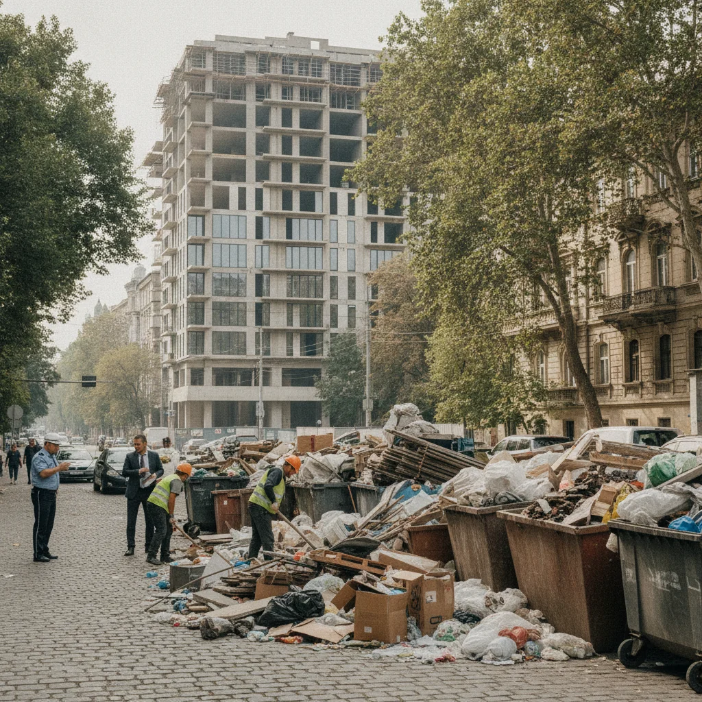 București: șantier de pe Bulevardul Ferdinand, amendat cu 50.000 de lei