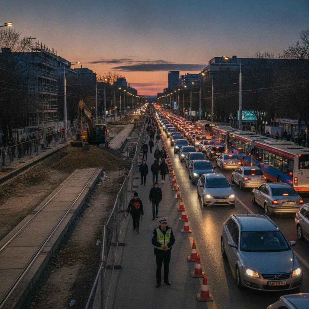 București: sens unic pe Dimitrie Pompeiu, pe 600 de metri