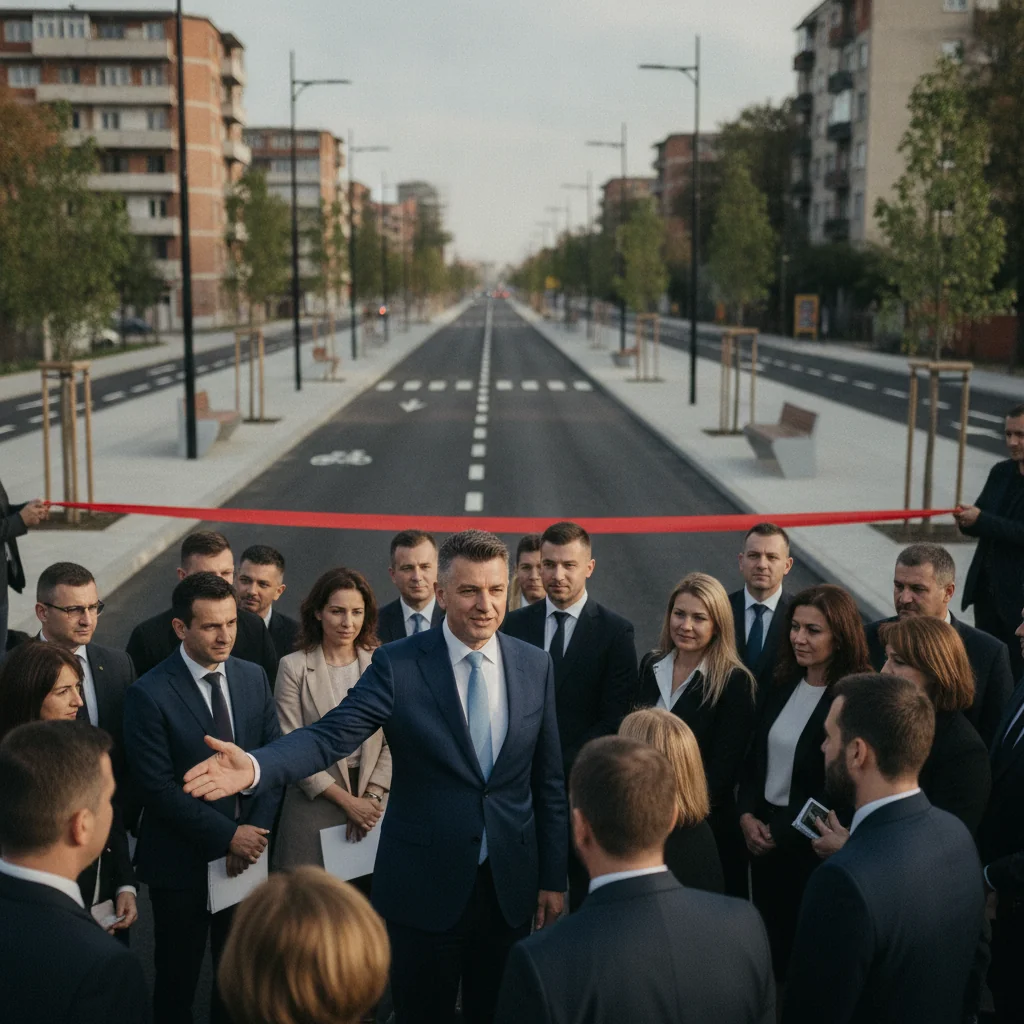 Bulevardul Națiunilor Unite, transformat într-un „oraș parc”. Ciprian Ciucu prezintă rezultatele lucrărilor