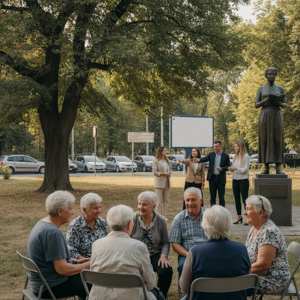 Club pentru seniori în Giulești și proiecte noi pentru Sectorul 6: spații verzi, parcări și monument pentru Lena Constante