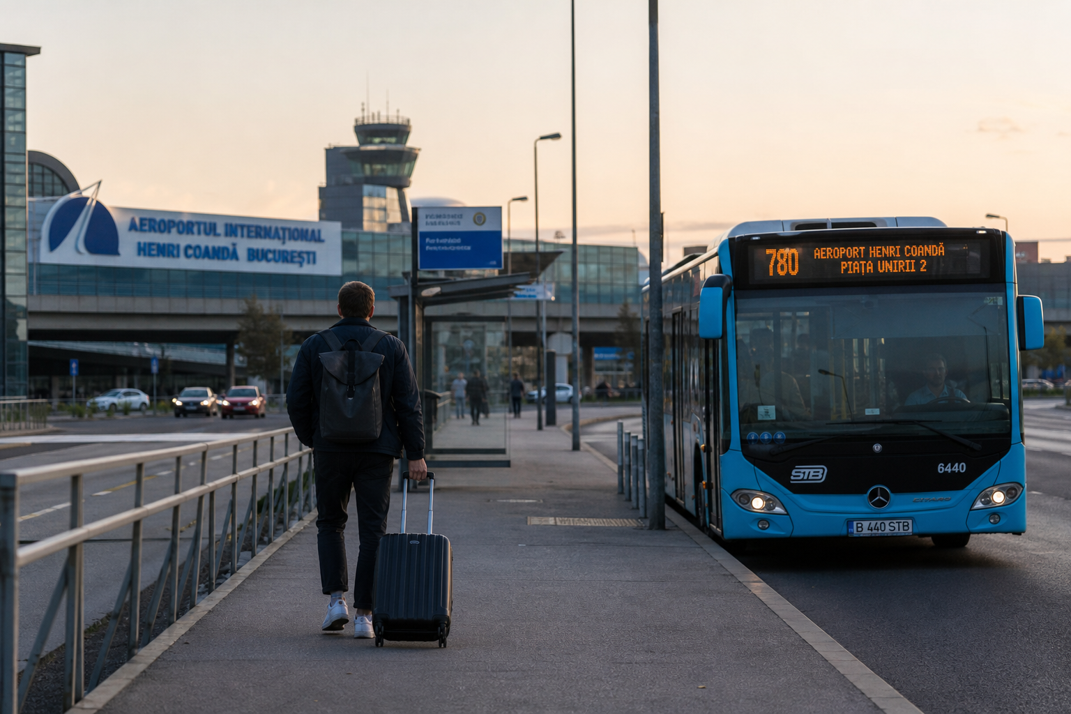 Cum ajungi la Aeroportul Henri Coandă din București fără mașină în 2026