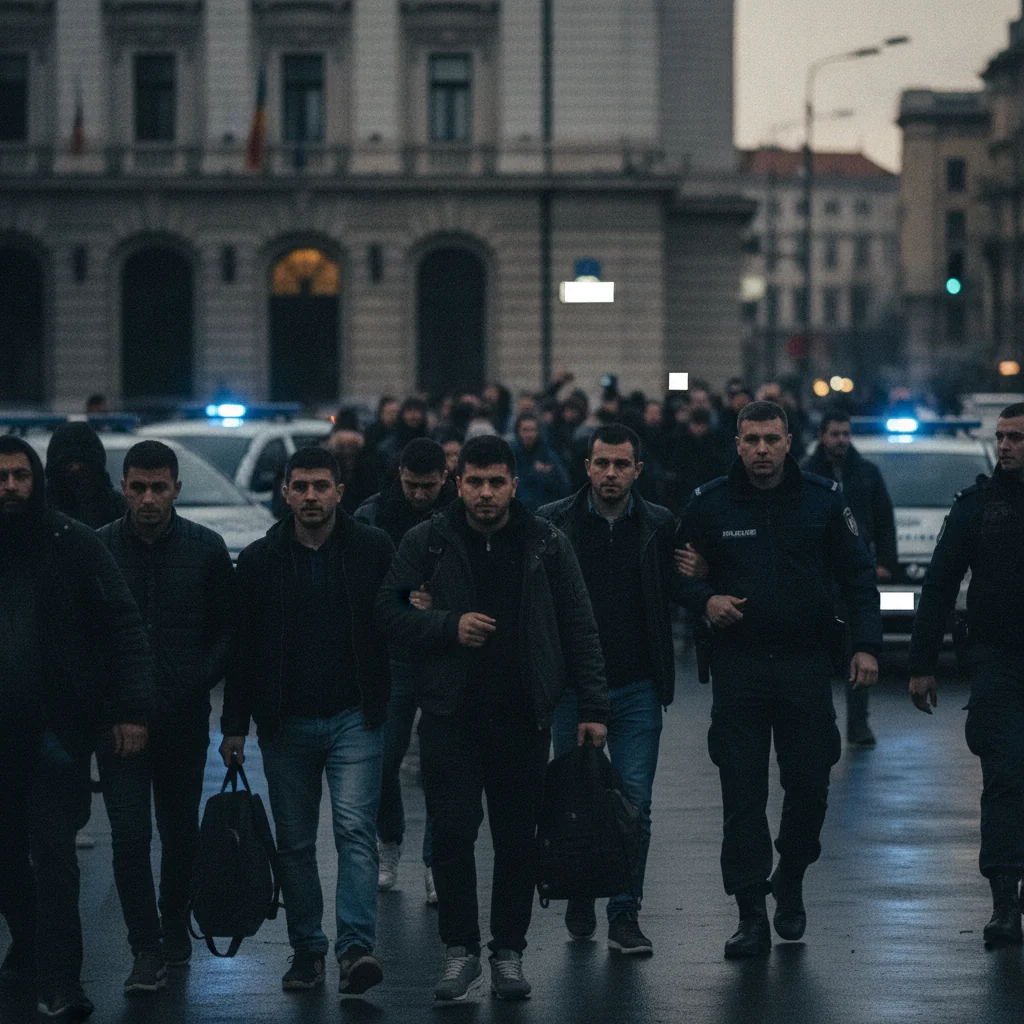 Noi percheziții în București și alte județe după violențele de la protestul fermierilor