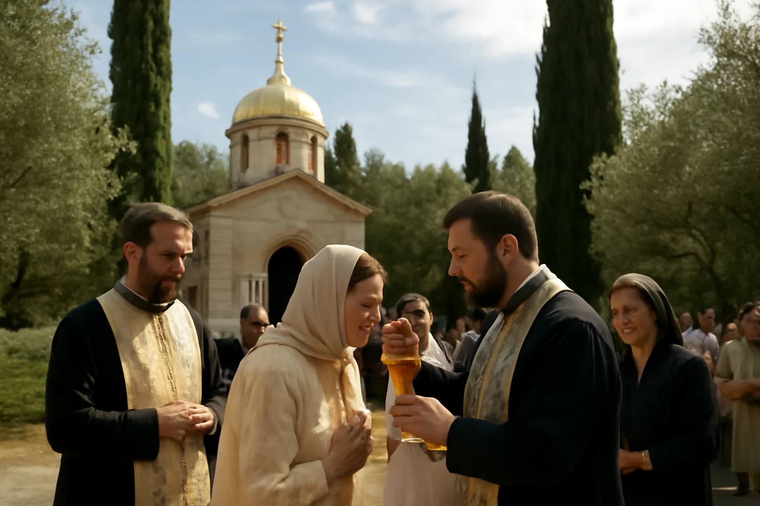 Oază Sacră a Spiritualității Reginei Maria, unde Credincioșii Continuă să se Împărtășească din Potirul Regal