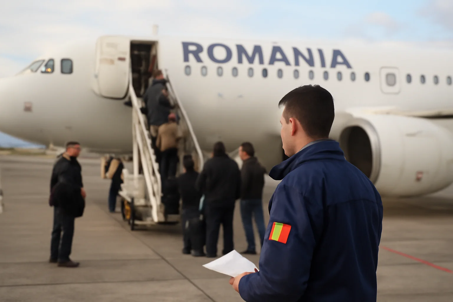 Otopeni: aterizează al 12-lea MEDEVAC din Gaza, 20 de persoane