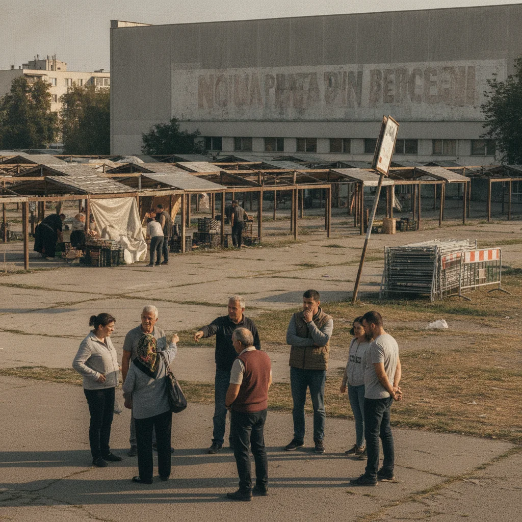 Piața Berceni din Sectorul 4, redeschisă după modernizare. Comercianții și noile zone stârnesc dezbateri