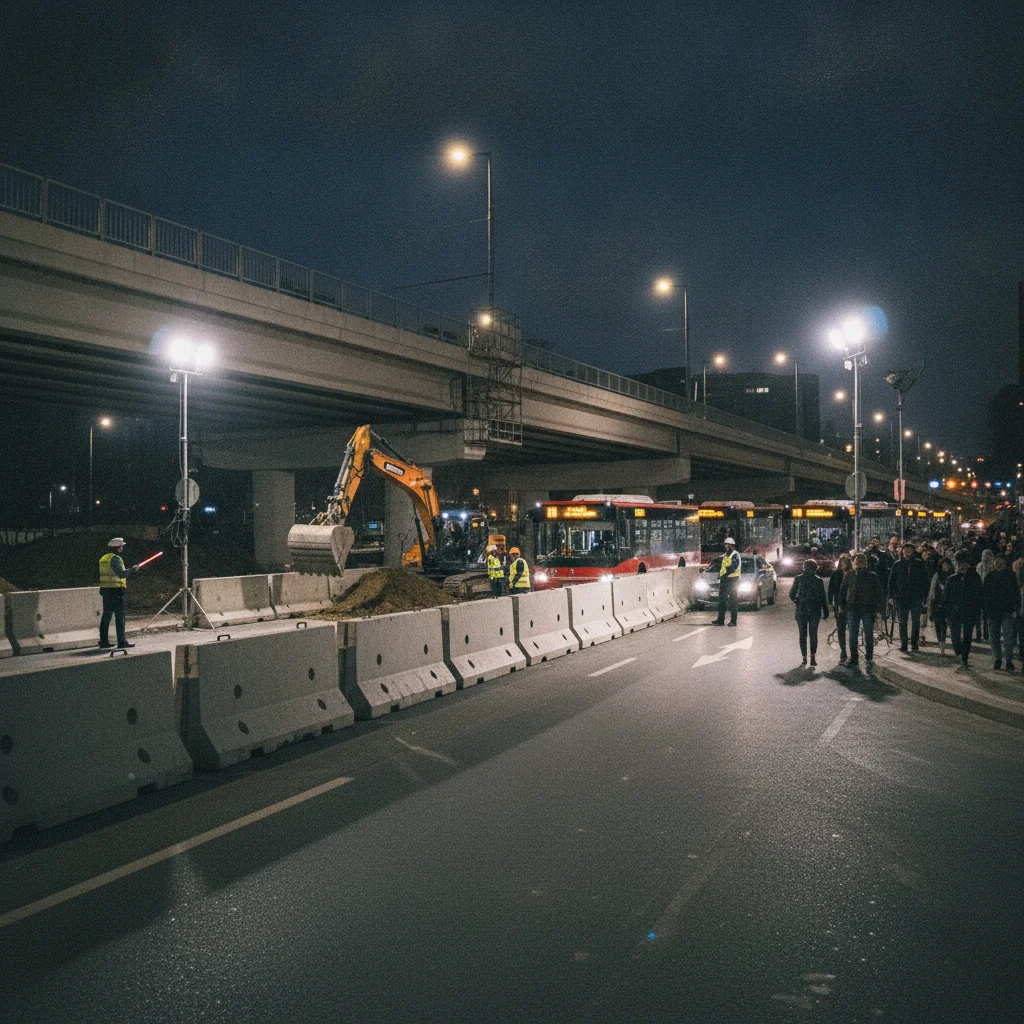 Restricții la Pasajul Apărătorii Patriei, în nopțile de 19 și 20 octombrie