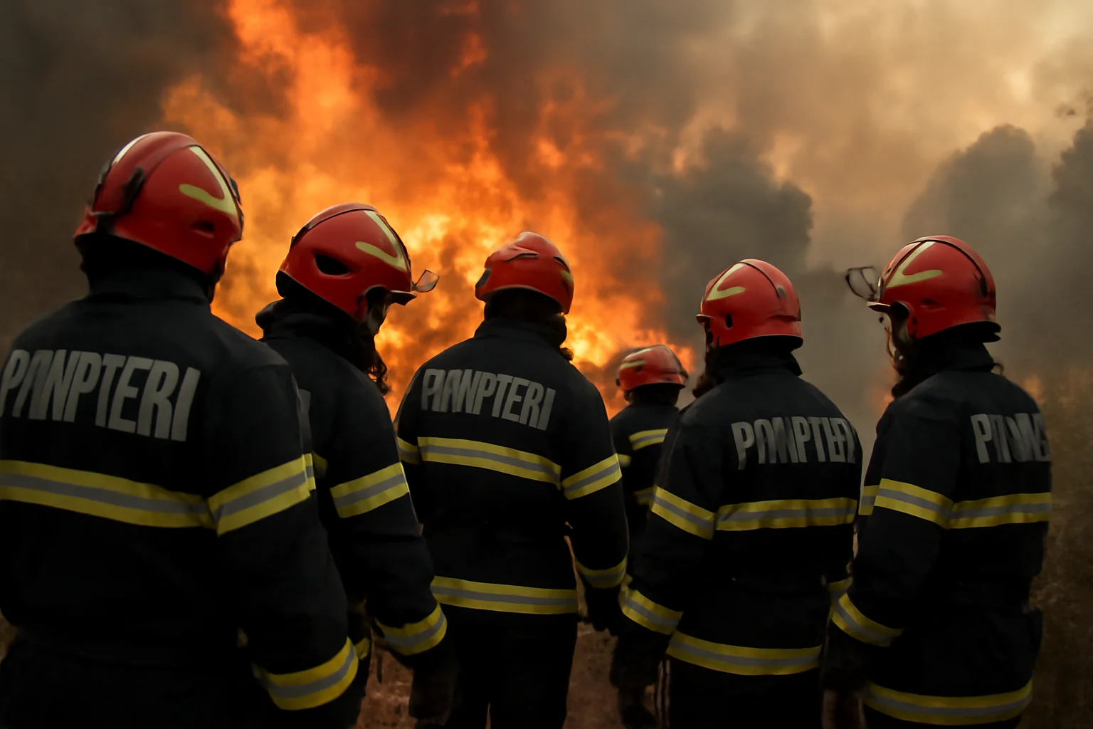 Sector 1, Slt. Neagoe Teodor: incendiu de vegetație pe ~3.000 mp