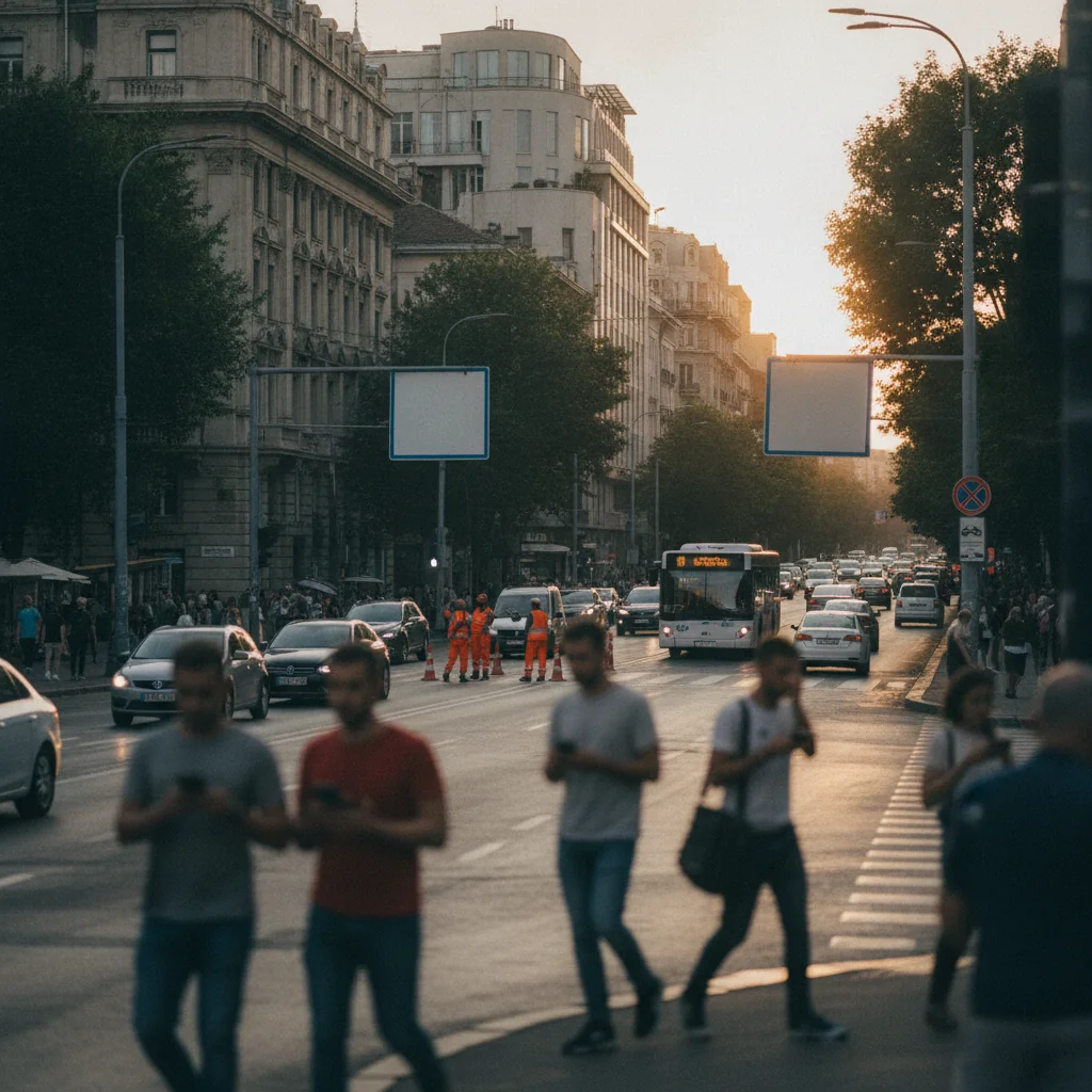 Sens unic pe opt străzi din Sectorul 1. Noile reguli se aplică din 16 octombrie 2023