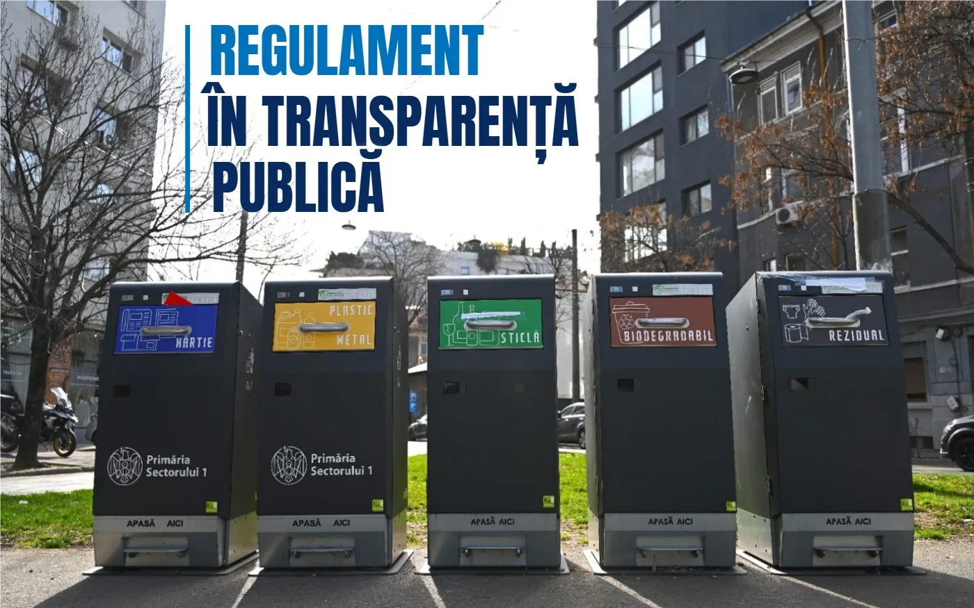 Taxa de salubrizare din Sectorul 1, pusă în transparență decizională