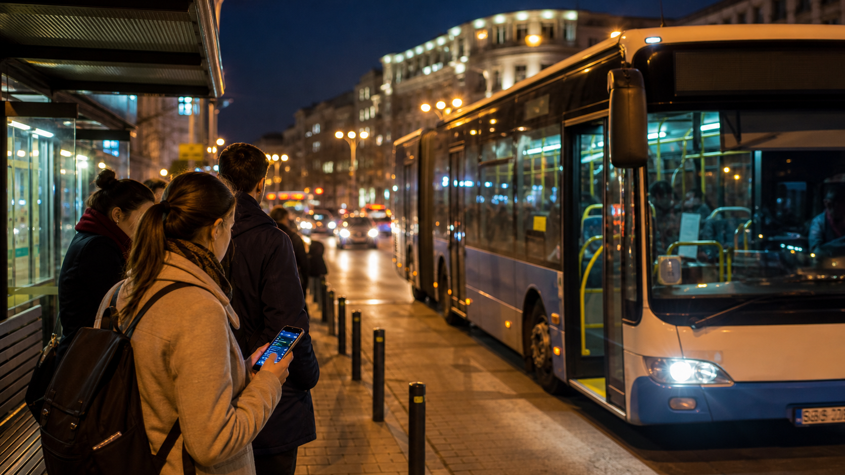 Transport public de noapte în București: linii, aplicații și reguli utile pentru călătorii